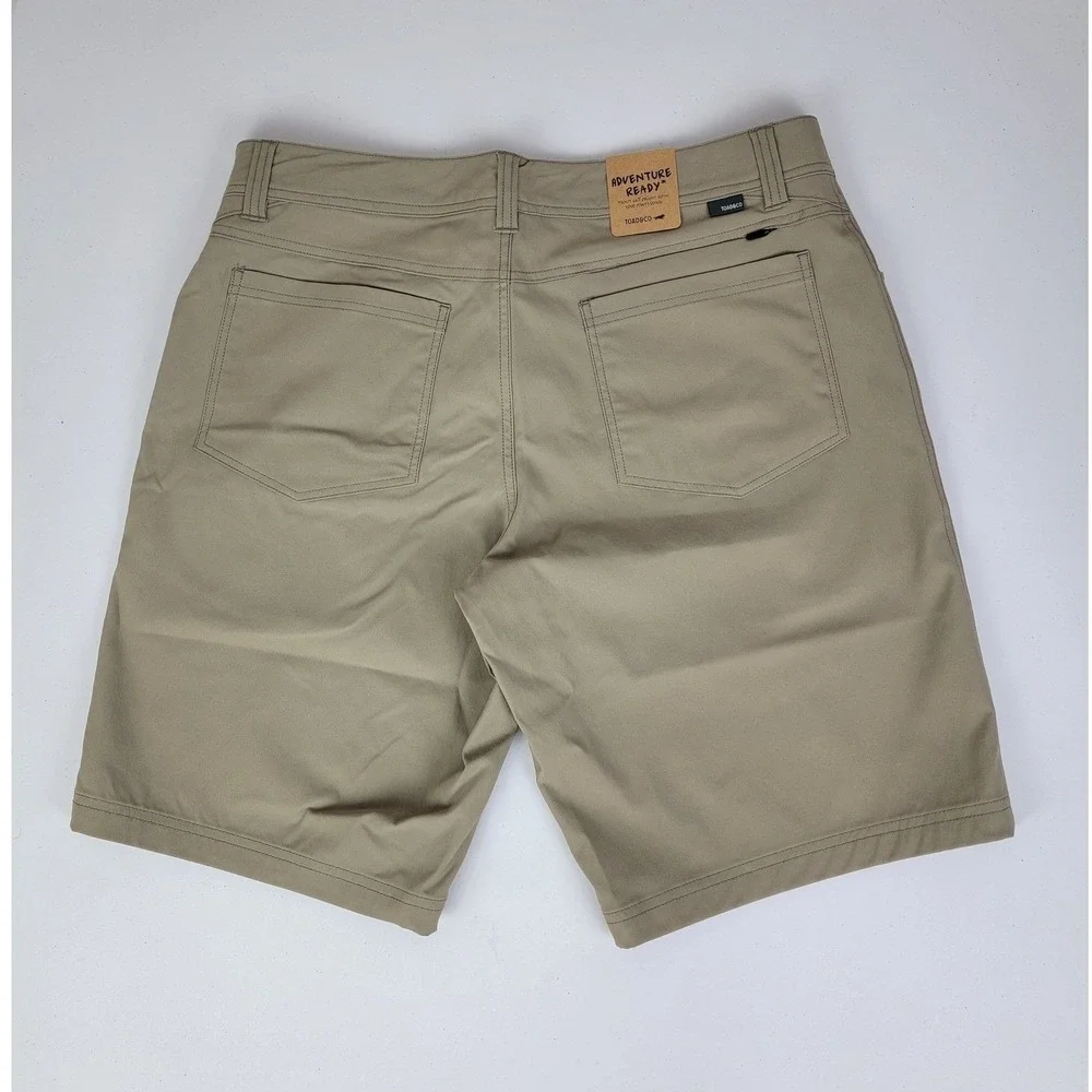 Toad&Co Rover II Canvas Shorts Men's 34 New With Tags Hiking Outdoor Chino